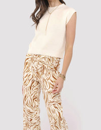 Sadie & Sage - Chill Beats Sleeveless Sweater