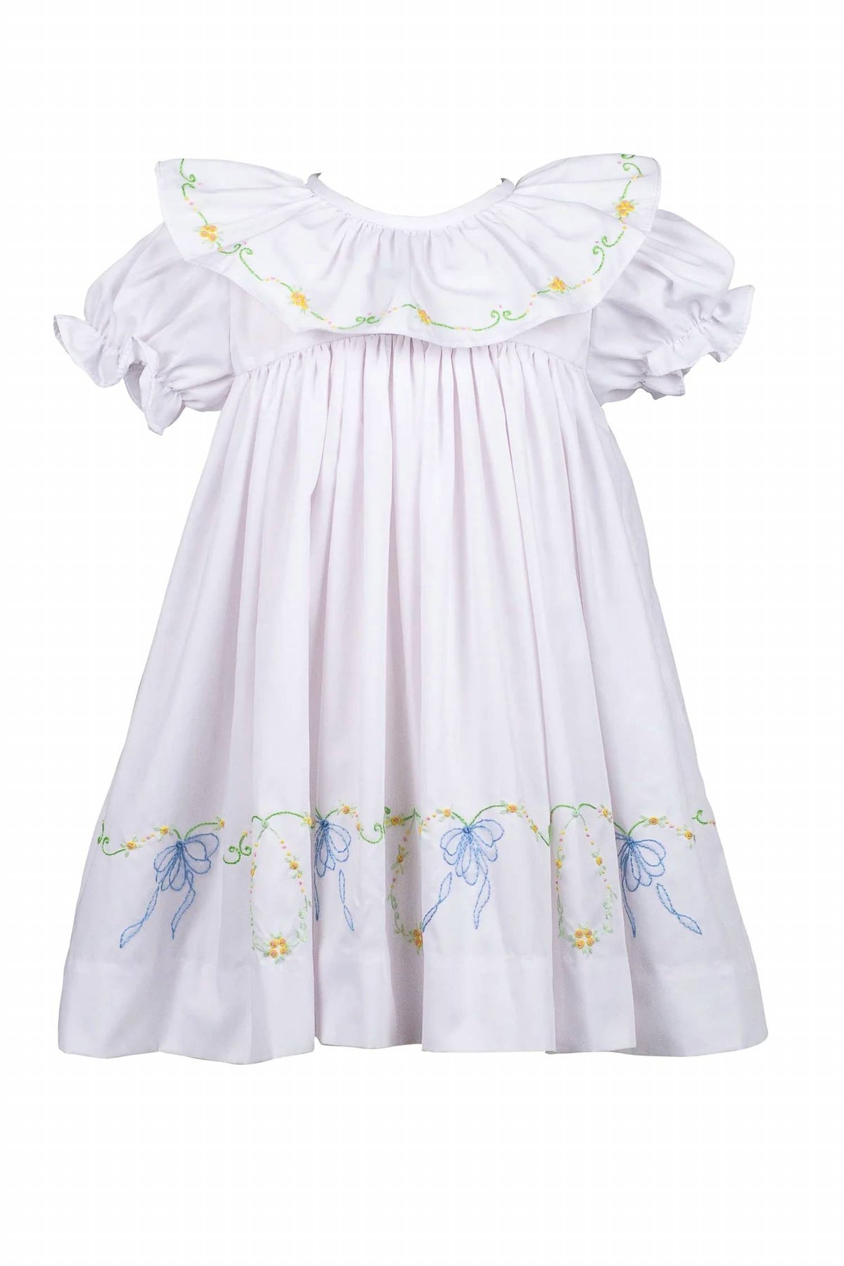 The Proper Peony - Girl's Beatrice Bow Dress