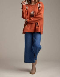 Mudpie - Fall Sparkle Sweatshirt