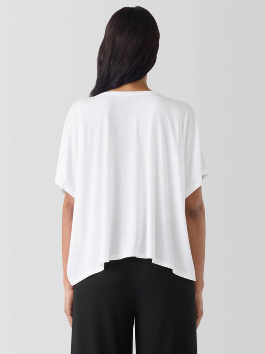 Eileen Fisher - Crew Neck Oversized Box Top