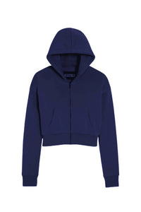 Katie J Nyc - Girl's Tween Dylan Zip Cropped Hoodie