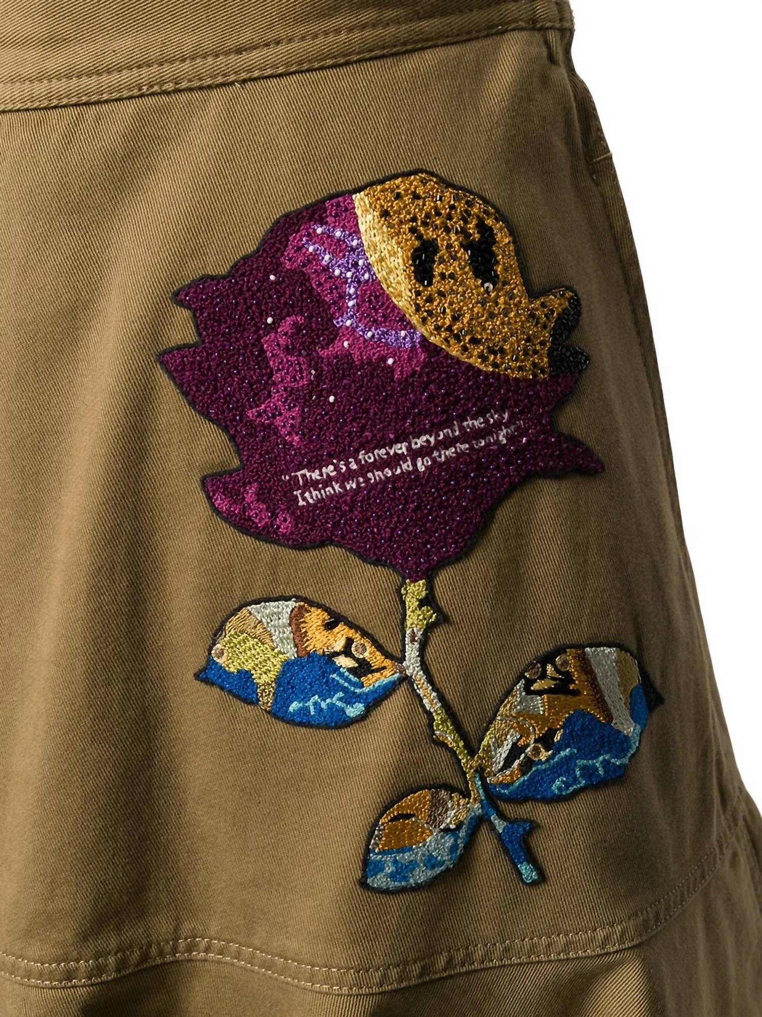 Valentino - X Undercover Sequin Embroidery Skirt