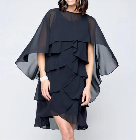 Carre Noir - Lightweight Wrap Dress