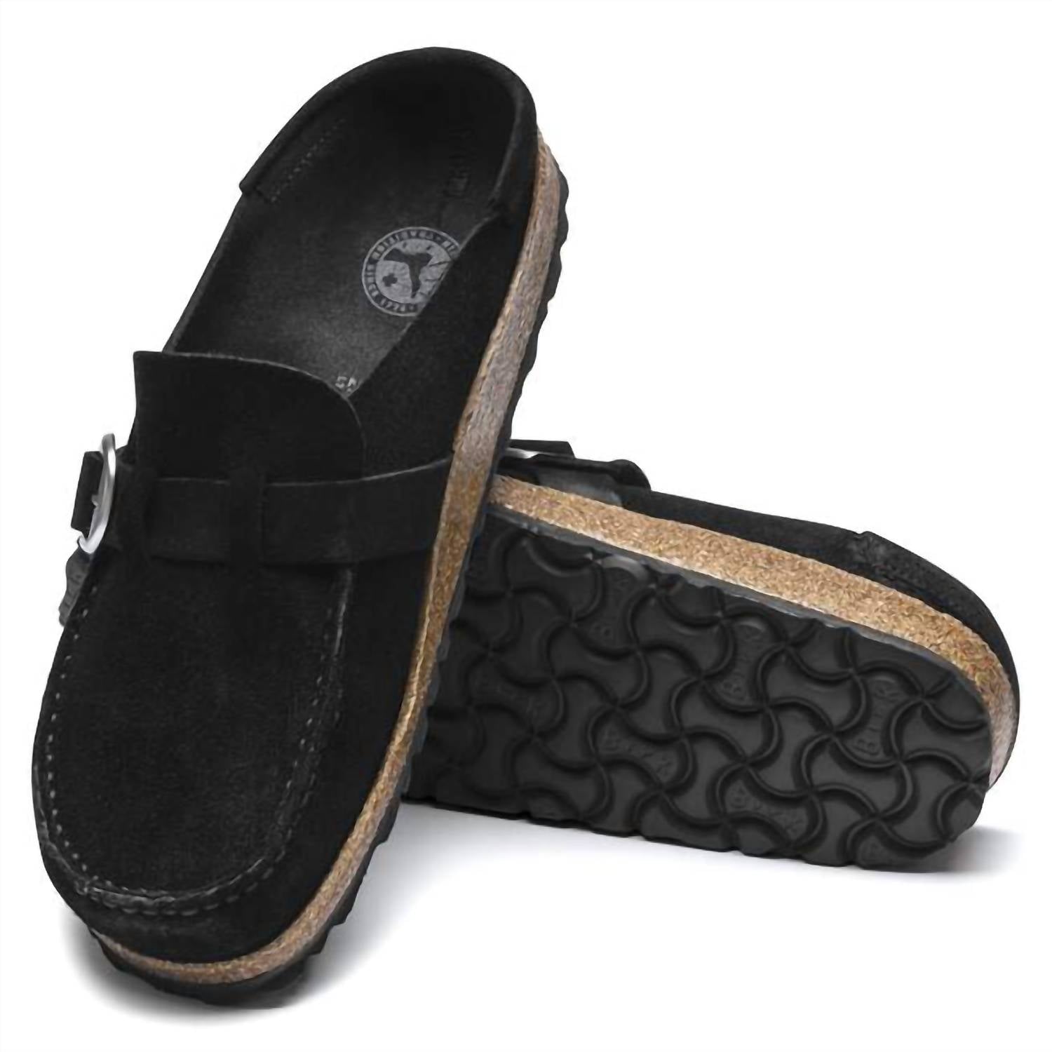 Birkenstock - Unisex Buckley Suede Leather Clogs