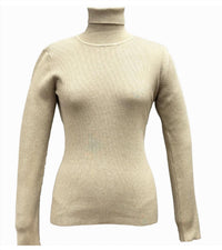 The Athletic Side Of Us - Women's Osa's Turtleneck Sweater – Ribbed Sustainable Knit