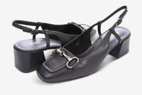 VANELi Women's Darrel Nappa Slingback Pumps in black - women's heels - detail view