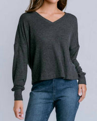 Michael Stars - Vic Madison Jersey Relaxed V Top