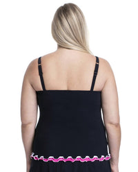 Profile By Gottex - Shirred Tankini Top - Plus