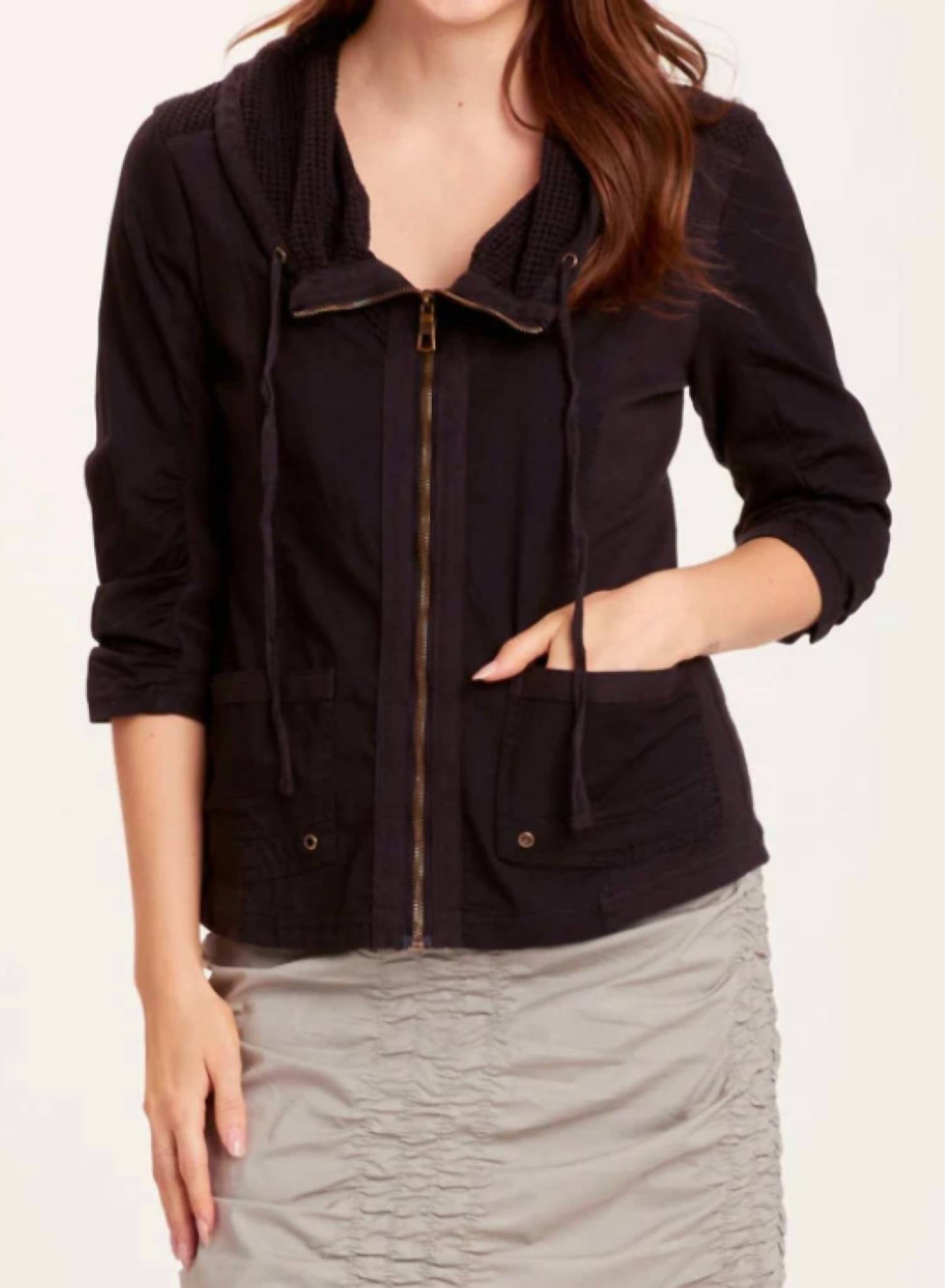 Wearables Fjord Jacket Top in black - women's jacket