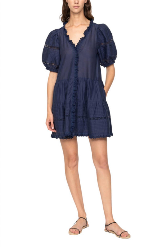 Sea - Antonina Puff Sleeve Dress