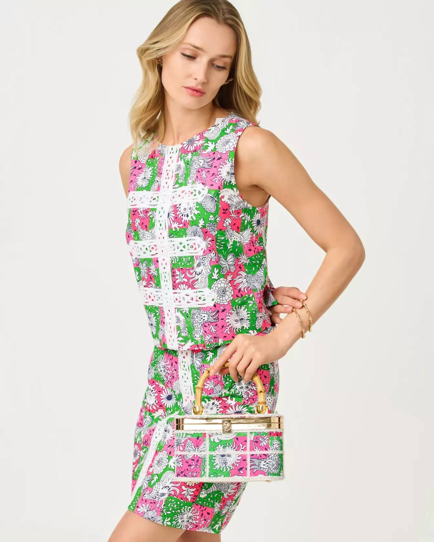 Lilly Pulitzer - Annaleese Sleeveless Cropped Top