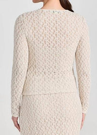 Vince - Smocked Floral Long Sleeve Blouse