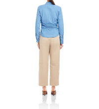 Fifteen Twenty - Norlyn Long Sleeve Side-shirred Shirt