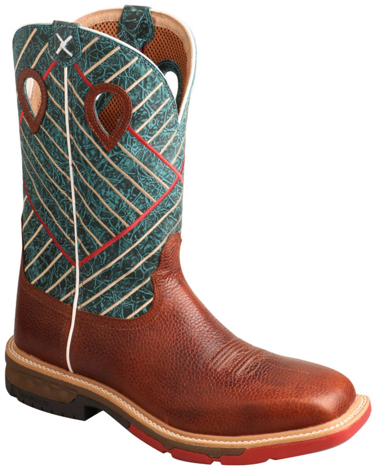 Twisted X - Men's Square Alloy-toe Cell Stretch Comfort Work Boot
