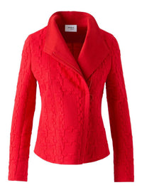 Akris Punto - Women's Glen Check Asymmetrical Zip Biker Jacket