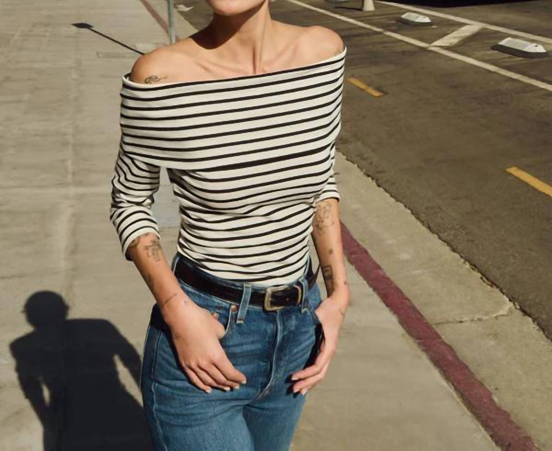 Nation Ltd - Alexi Off Shoulder Blouse