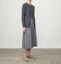 LISA YANG The Minda Skirt in deep cloud - women's skirt - view 6