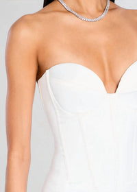 Retrofete - Luna Satin Corset Dress