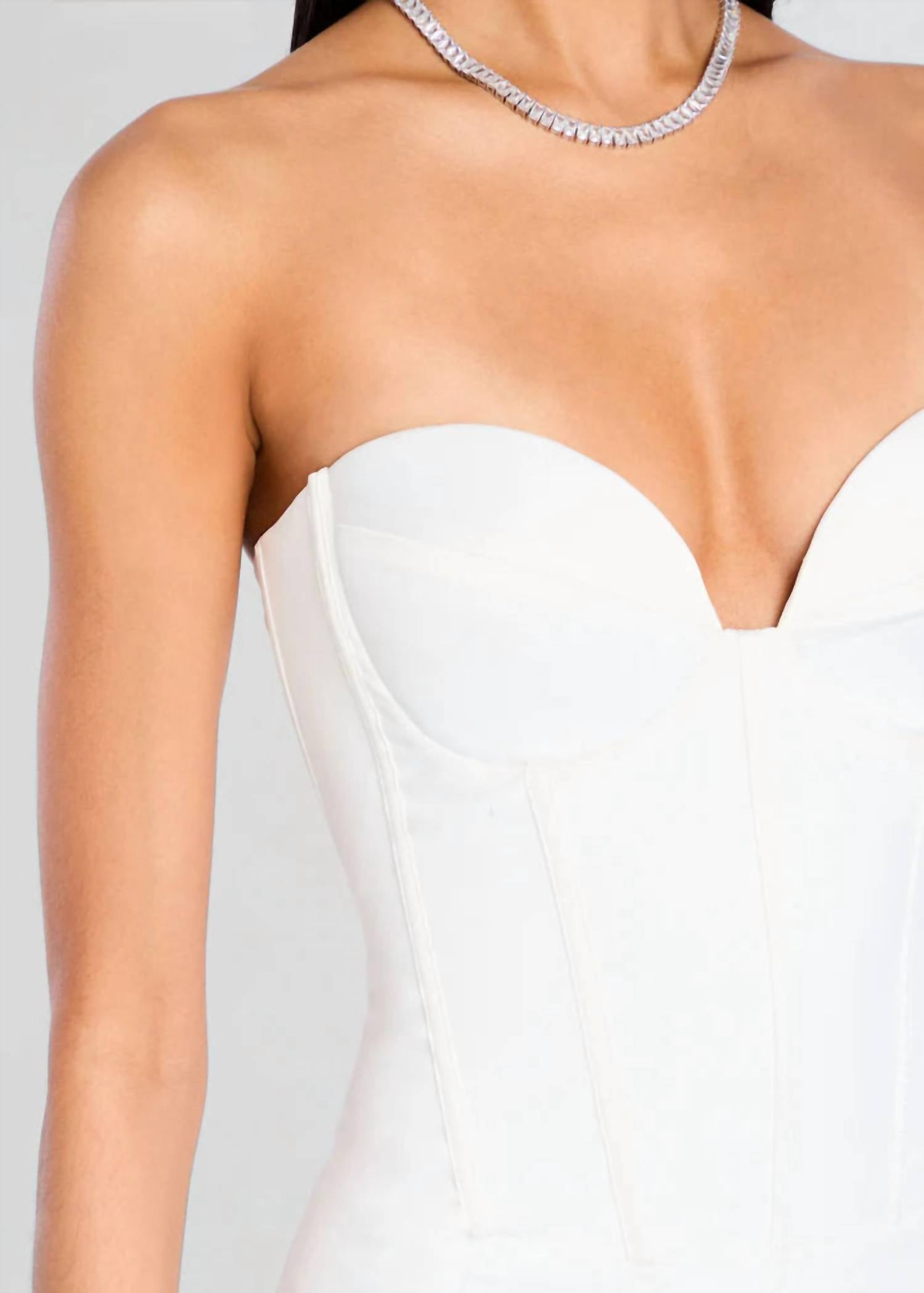 Retrofete - Luna Satin Corset Dress
