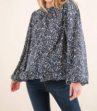 And The Why - Running Out of Time Blouse