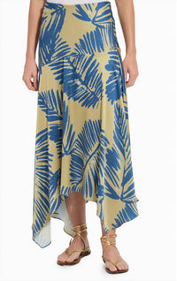 Lysse - handkerchief Printed Skirt