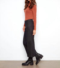 Charlie B - Printed Patch Pocket Flare Pants