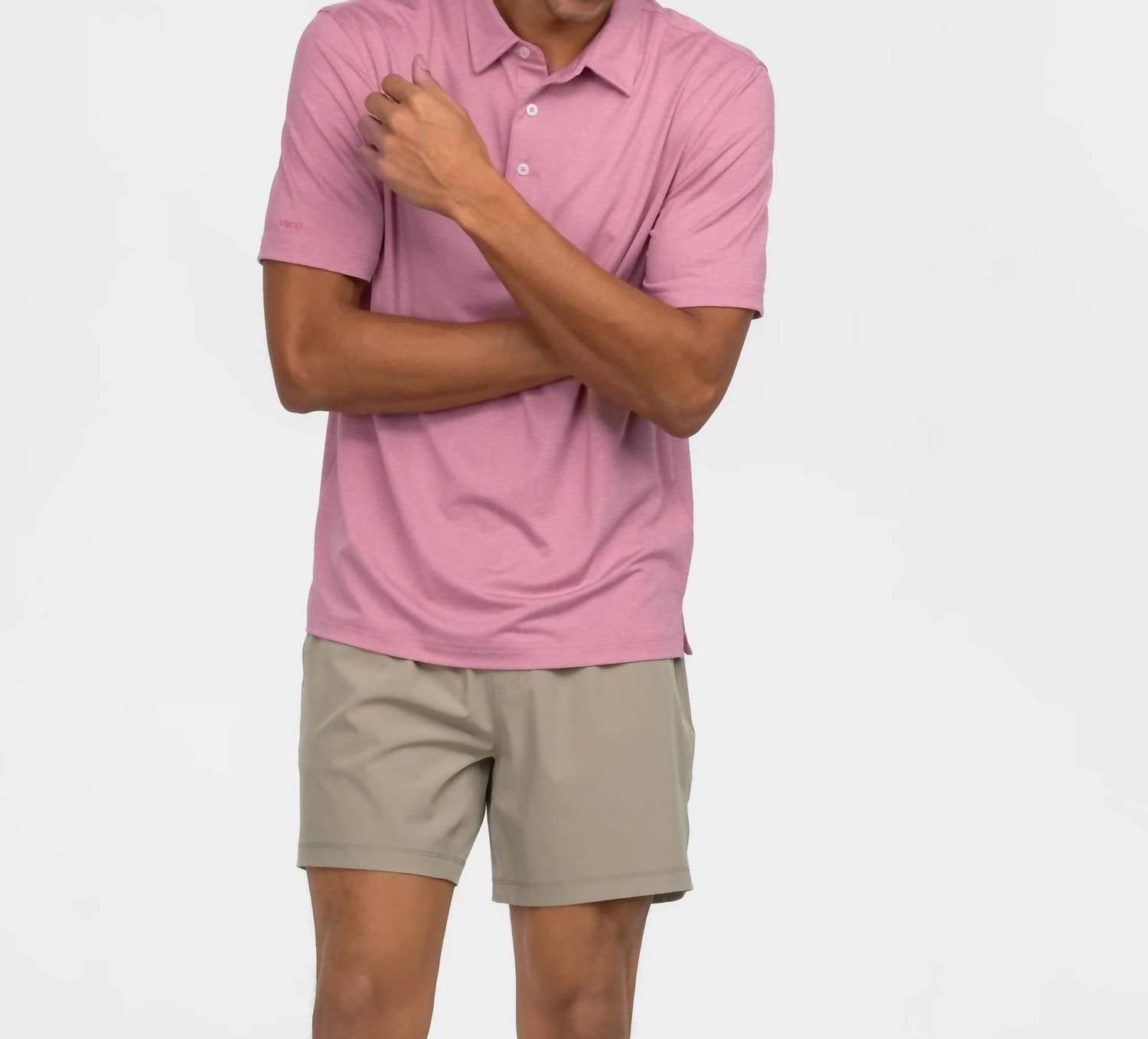 Southern Shirt Company - Grayton Heather Short-sleeve Polo