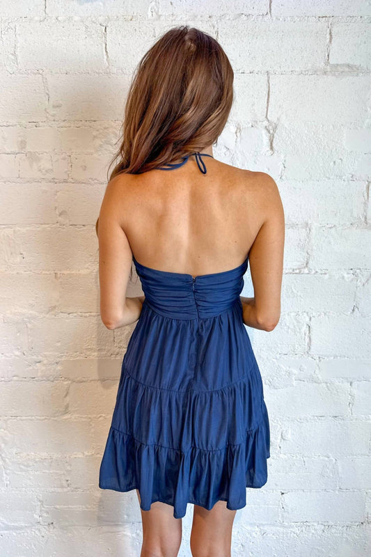 Day + Moon - Izzy Halter Mini Dress