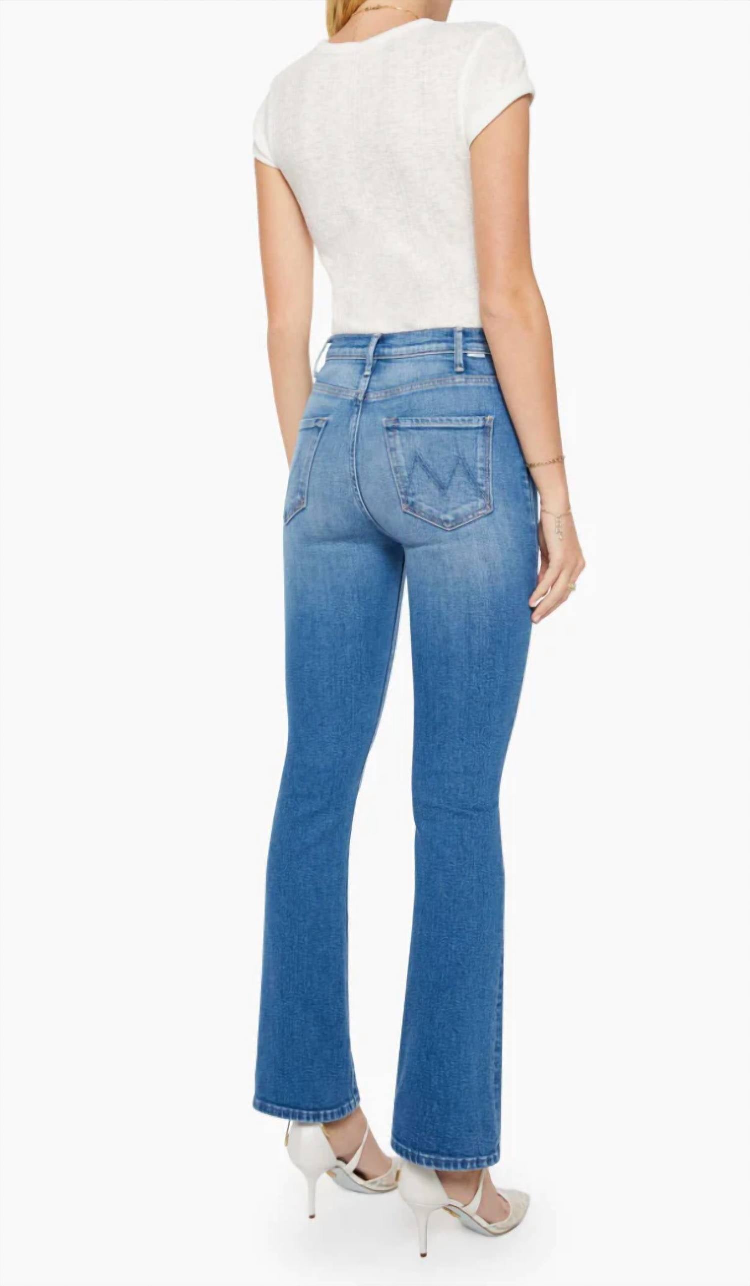 Mother - Hustler Skimp High-rise Flare Jeans