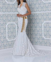 Impression Bridal - Lace Sheath Bridal Dress