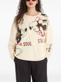 Desigual Mickey & Minnie Mouse Sweatshirt in multicolor - women's top