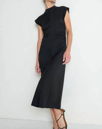 Nation Ltd - Neva Drapey Knit And Form-skimming Dress
