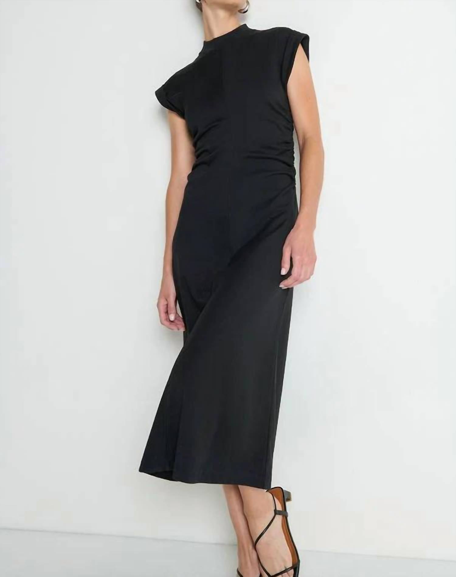 Nation Ltd - Neva Drapey Knit And Form-skimming Dress