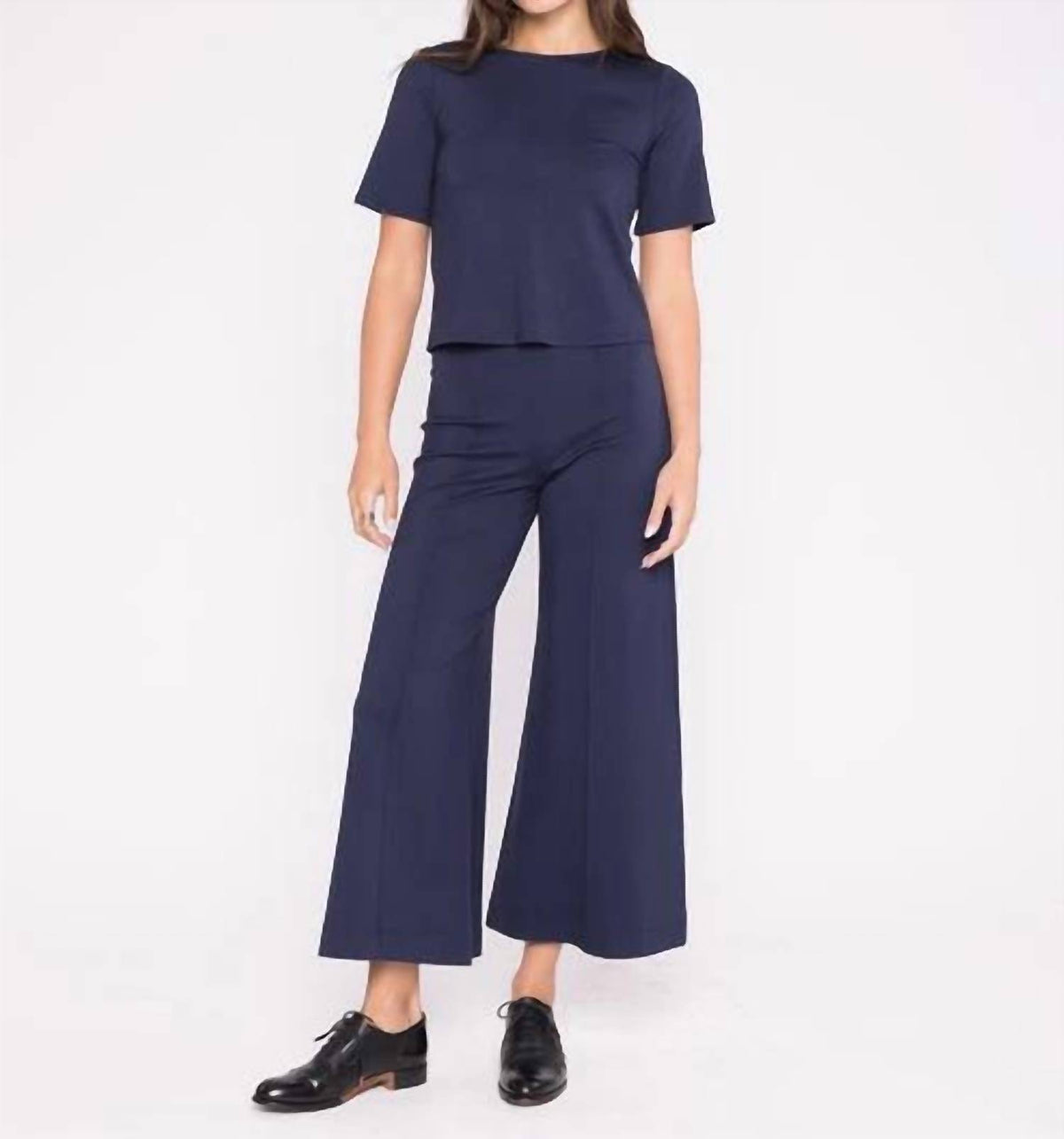 Ripley Rader - Ponte Knit Wide Leg Pant