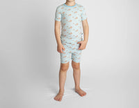 Kickee - Kids' Short Sleeve Pajama Set With Shorts