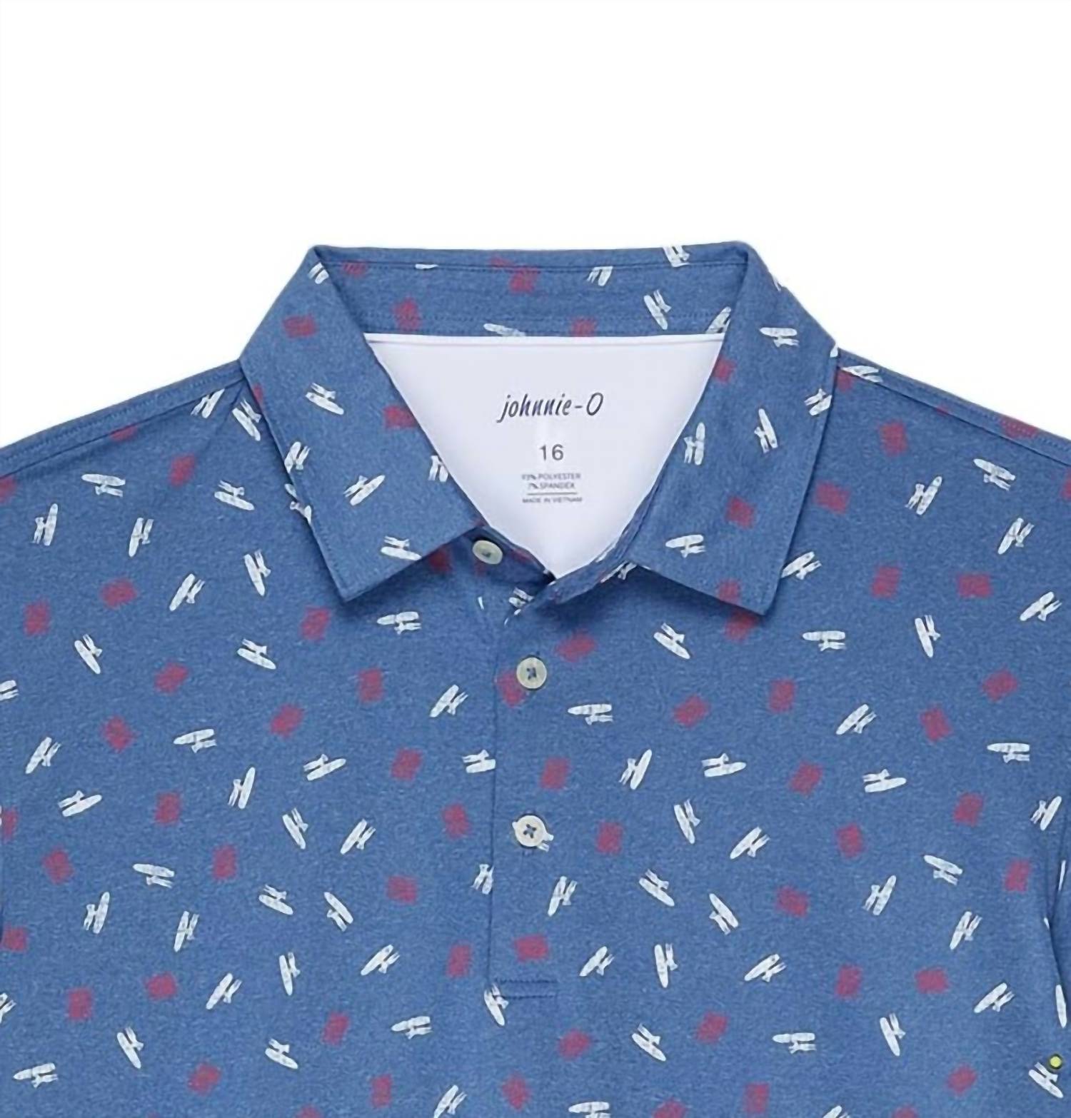Johnnie-O - Boys Jo Flag Performance Polo Shirt