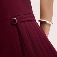 Sam Edelman - Side Pleated Mini Dress