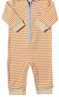 Me & Henry - Boy's Blaine Hooded Knit Romper