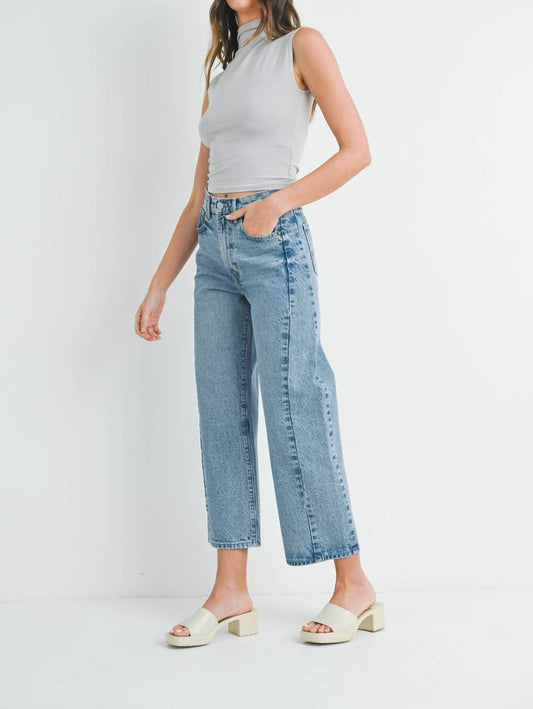 Just Black Denim - Twist Barrel Jean