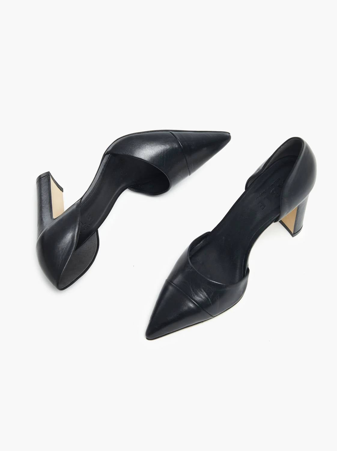 ABLE Women's Sarai D'orsay Heel in black - women's heels - alternate view