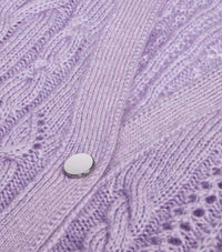 The Kooples - Mohair Cable Knit Cardigan