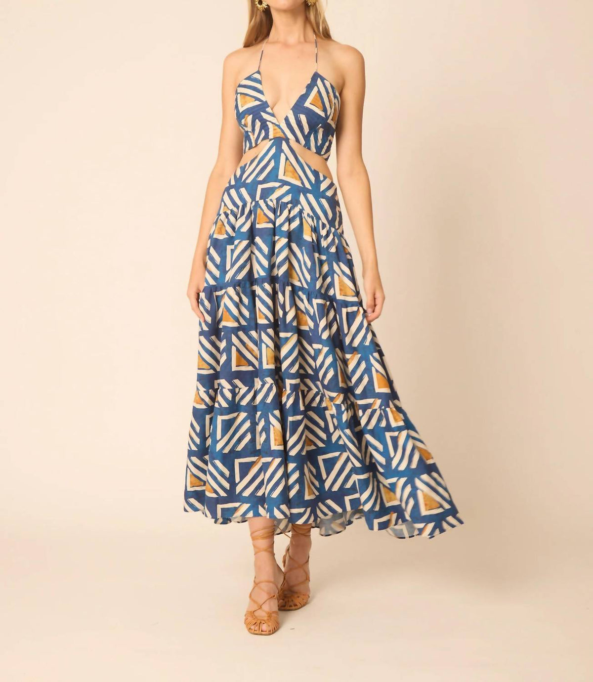 Gilner Farrar - Frida V-neck Dress