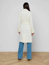 L'Agence - Cooper Unlined Tweed Coat