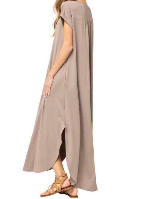 Entro - Everyday Pocket Maxi Dress - Plus