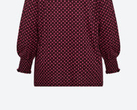 Wasabi Concept - Women's V-neck Blouse - Plus
