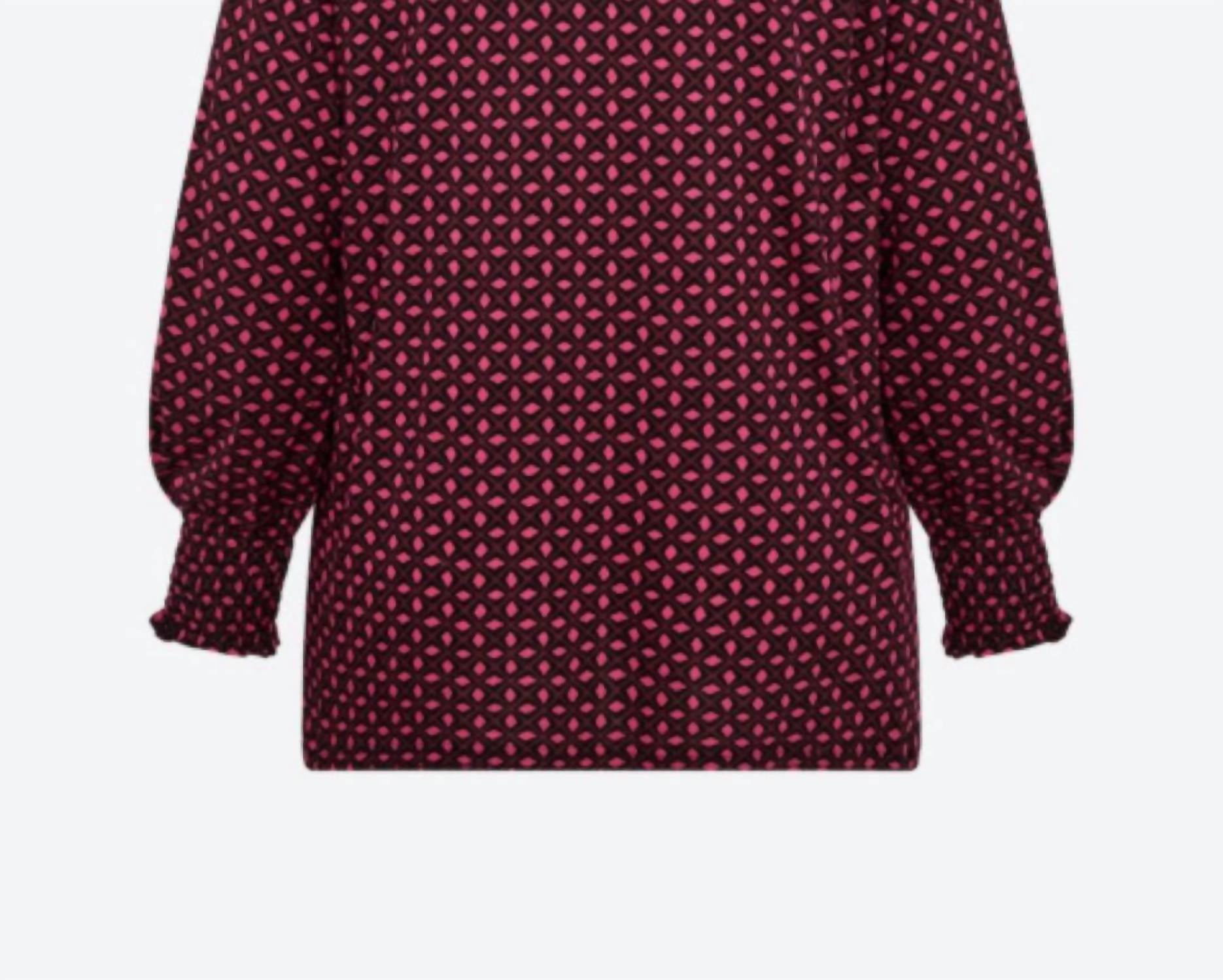 Wasabi Concept - Women's V-neck Blouse - Plus