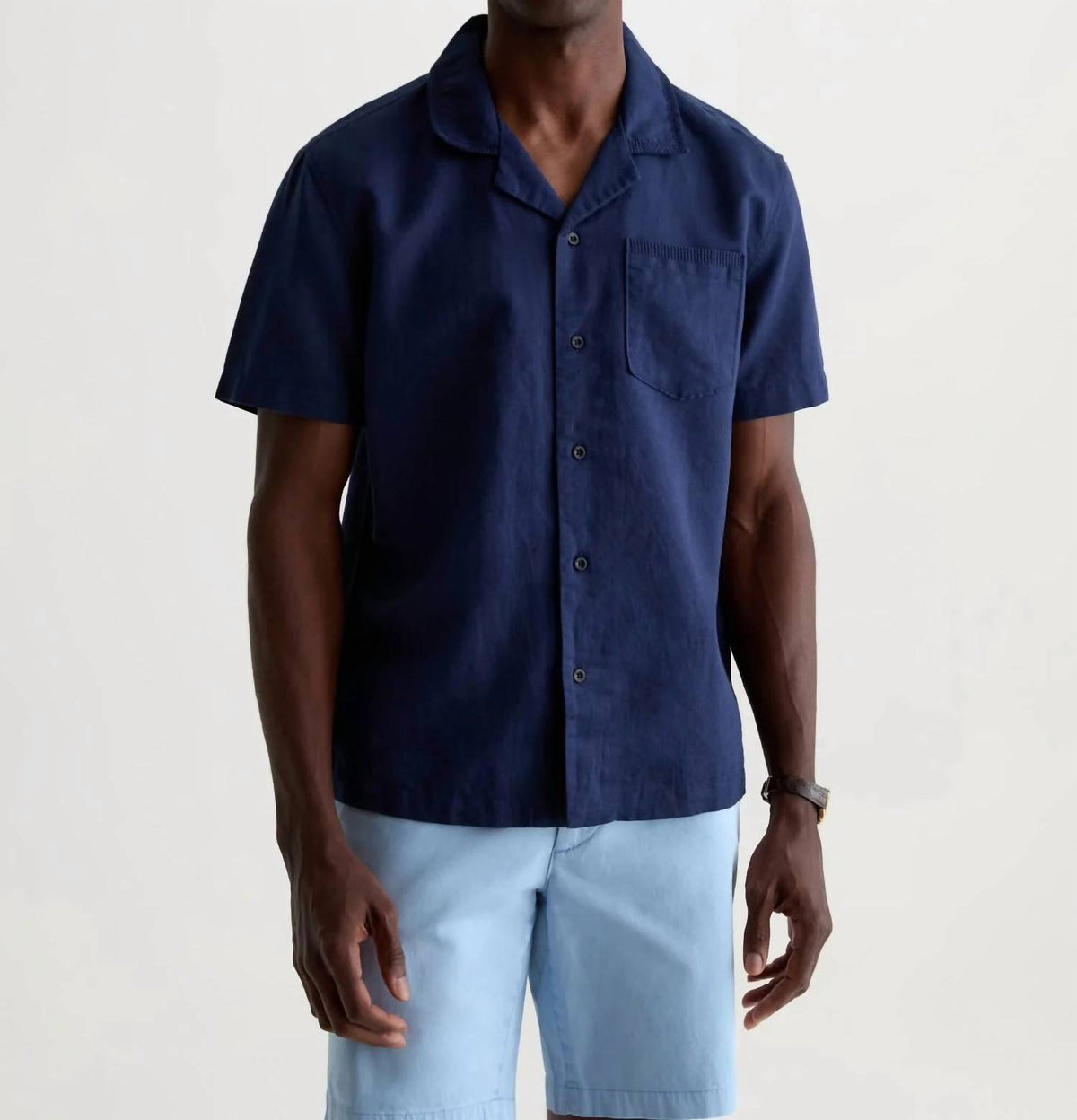 Ag Jeans - Foster Relaxed Linen Camp Shirt