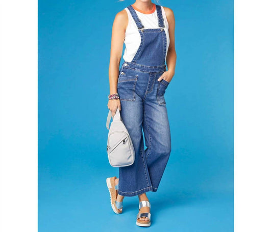 Coco + Carmen - Everstretch Capri Overalls