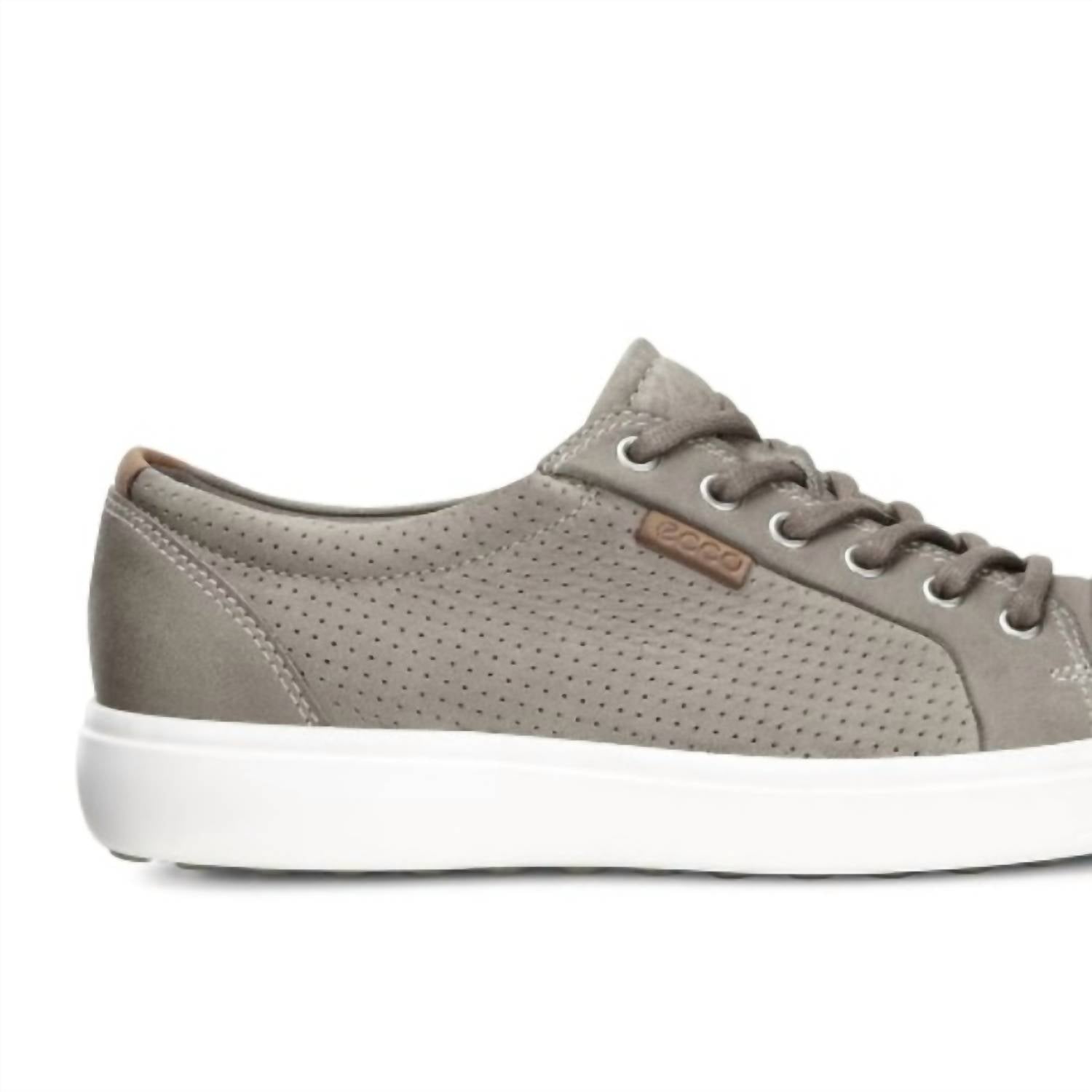 Ecco - Men's Soft 7 Perf Tie Sneaker Lace Up Shoes