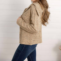 Mystree - Freckled Yarn Sweater Cardigan